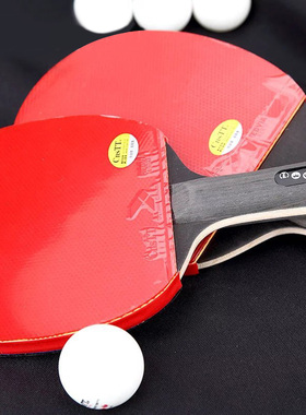 CnsTT凯斯汀纯木芯6629刀锋战士乒乓球拍专业手工贴底板套胶diy兵