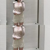 高克重 敲百搭秋冬短裤 女显瘦女团裤 DUCHUNZI 显高小个子裤