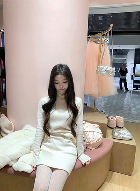 DUCHUNZI lp私服基础线 100%新澳羊毛打底高领保暖显瘦软糯毛衣