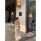 年中折扣 」 贵气感羊毛亮片西装 「 领收腰款 气质通勤小香风外套