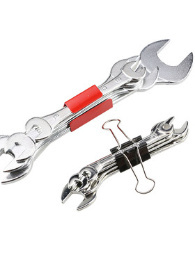 CRAB日本蟹牌超薄呆头双开口扳手MX-400 5.5-12mm GS-500 8-21mm