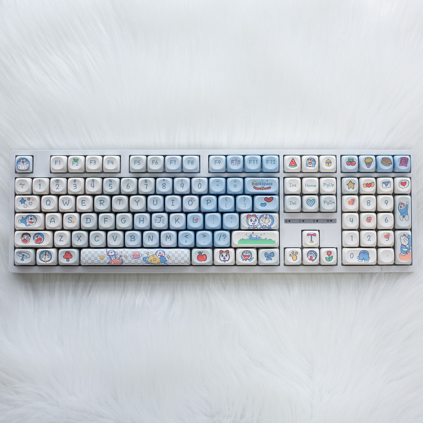 108键三模静音高颜值机械键盘