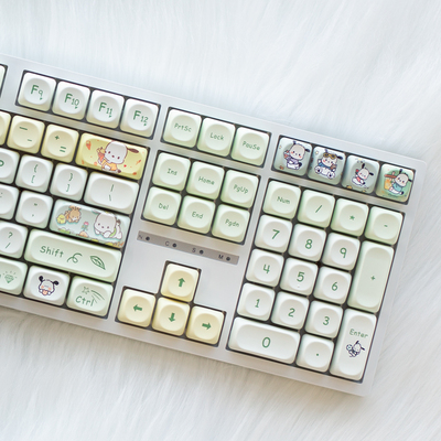 108键机械键盘全键热插拔RGB灯光