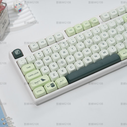植物园键帽MOA高度pbt材质适配机械键盘61/68/87/98/104/108等