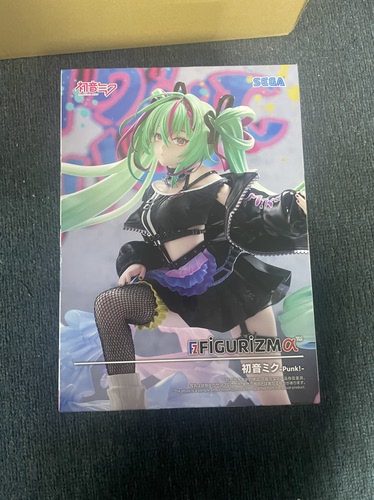 日版现货 正版 世嘉 FIGURIZMa 初音未来 朋克 景品手办