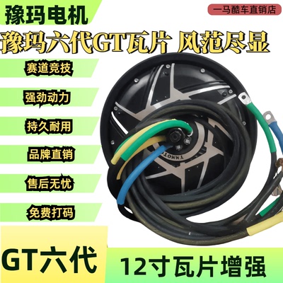 豫玛2000瓦片12寸3000瓦片电机