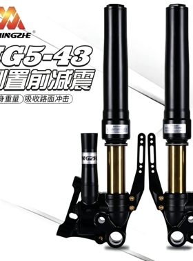 明浙MG5倒置前減震43芯小牛N1S九号M95C+极核AE4/AE5劲战改装直上