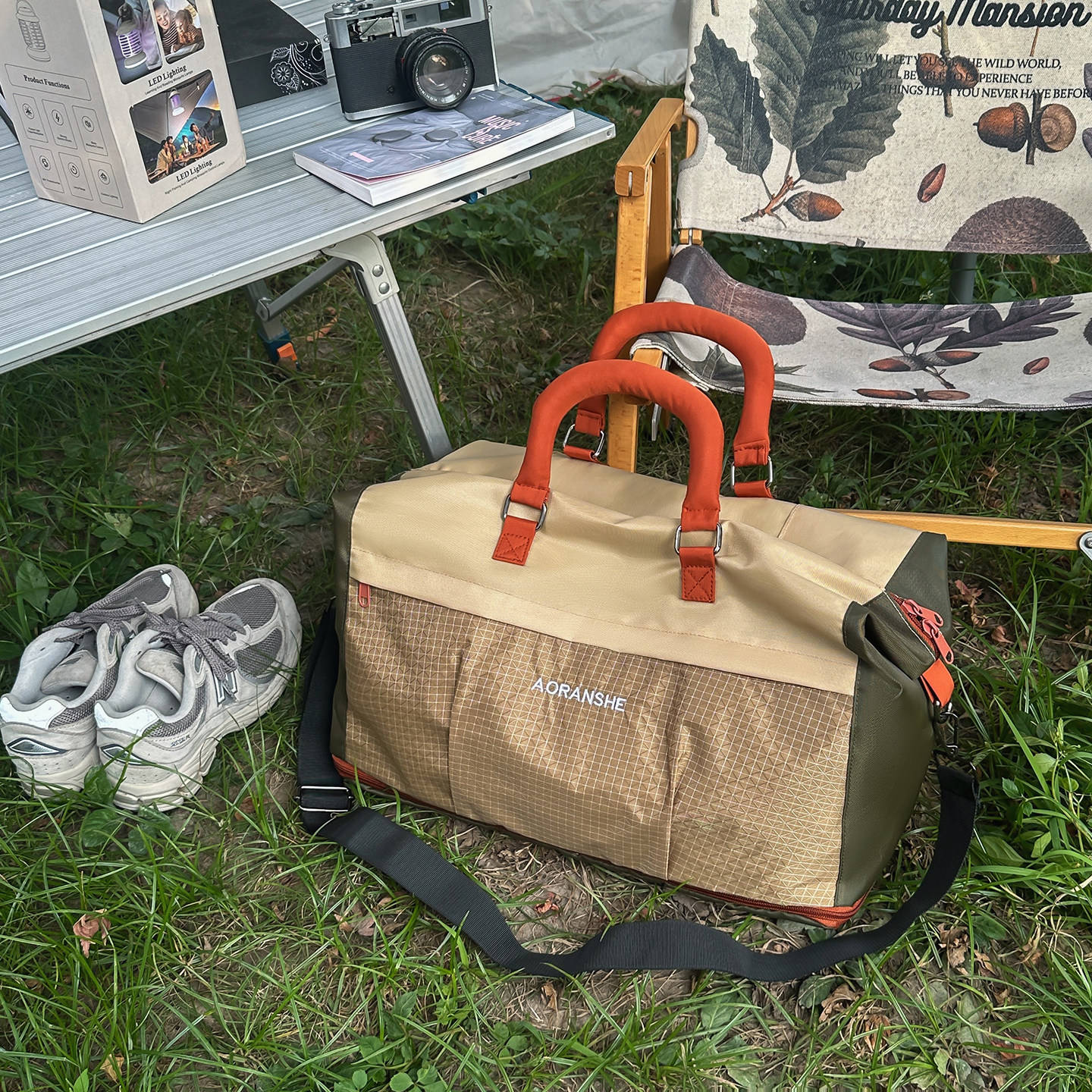 新款撞色短途出差旅行袋行李包登机爬山旅游收纳包轻便手提斜挎包,箱包皮具/热销女包/男包,旅行袋,淘宝优惠券,粉丝福利购,淘宝优惠卷