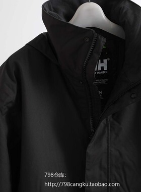 798仓库 3.19上新户外防水男款商务长袖连帽夹克1A24006