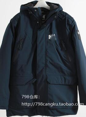 798仓库 11.5上新 男款城市户外航海防风防水连帽棉夹克1A240406