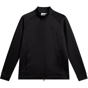 代购JLindeberg金林德伯格男士夹克保暖防风黑色加绒运动