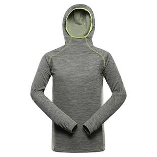 代购ALPINEPRO阿尔派妮男士保暖内衣速干透气保暖户外T恤连帽