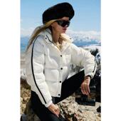 代购 YOGA女士羽绒服保暖防风保暖锁温多口袋设计白色 ALO