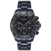 腕表计时日期秒表测速钢带金属黑色防水商务 Boss男士 代购 Hugo