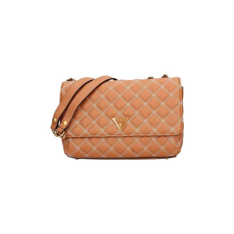 代购GUESS女士手提包可调节肩带翻盖设计夹扣闭合内部隔层棕褐色,箱包皮具/热销女包/男包,手拿包,淘宝优惠券,粉丝福利购,淘宝优惠卷