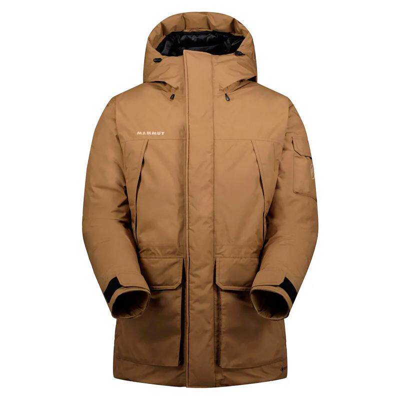 代购Mammut男士羽绒服防水防风保暖保暖外套连帽长袖户外夹克