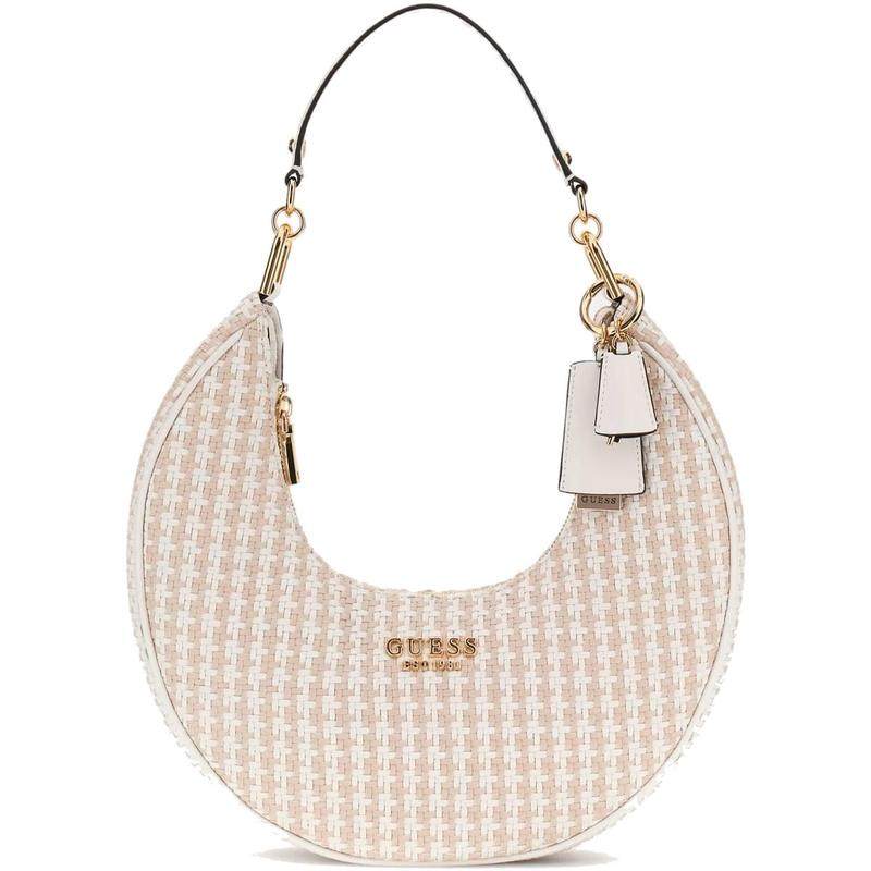 代购GUESS女士手提包单肩携带轻便出行日常搭配时尚配饰编织纹理,箱包皮具/热销女包/男包,手拿包,淘宝优惠券,粉丝福利购,淘宝优惠卷