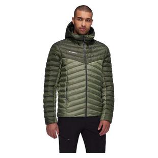 代购Mammut男士羽绒服保暖防风防水保暖外套连帽长袖保暖夹克