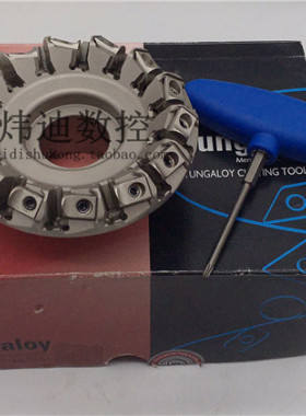 日本东芝八角快进给铣刀盘平面数控刀盘TAN07R100M32.0E14W密齿