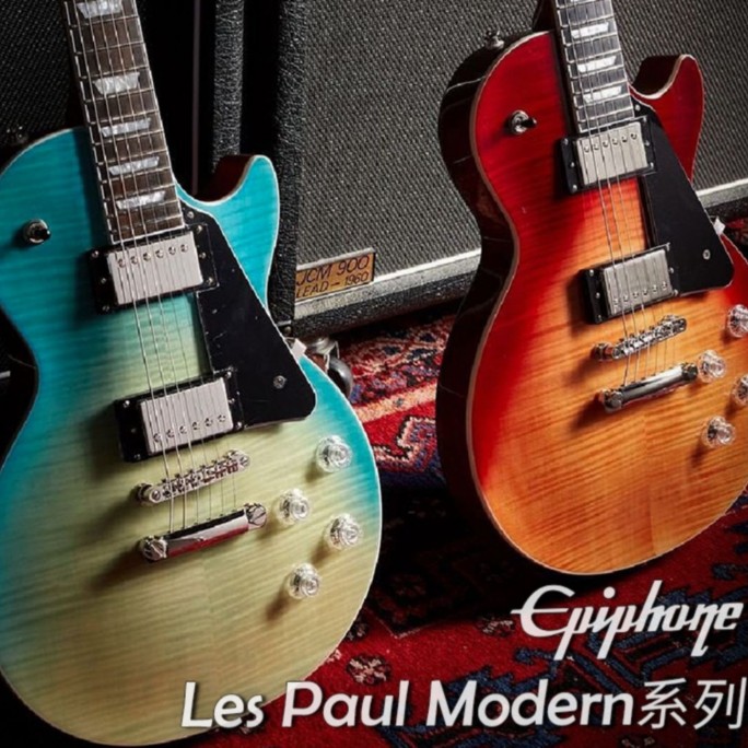 Epiphone依霹风 Les Paul Modern初学摇滚双线圈电吉他