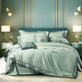 富安娜60支缎超柔件套简约套件床上用品 专柜同款 冬日繁星