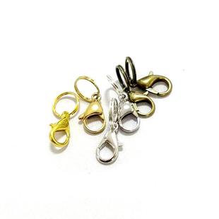 五金小配件首饰连接扣龙虾钩五金包专用小挂钩挂扣龙虾弹簧钩