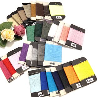 帽线10m 家庭手工缝纫棉线402涤棉面线帆布牛仔布家庭缝补线箱包鞋