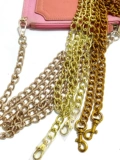 Сумка, ремешок для сумки, металлическая сменная модная цепь, 13mm