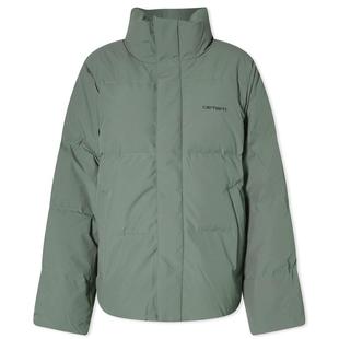 女新款 代购 Carhartt WIP外套专柜正品 保暖淡绿夹克