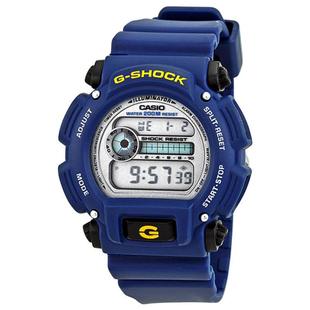 CASIO 经典 24新款 男款 Shock 手表银色数字表盘计时码 卡西欧 表