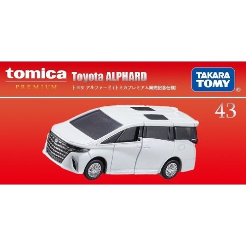 TOMY多美卡初回红盒TP43丰田埃尔法本田思域汽车模型