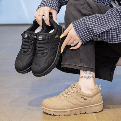 女鞋春秋季运动鞋2025新款单鞋妈妈轻便休闲鞋休闲软底百搭舒适鞋