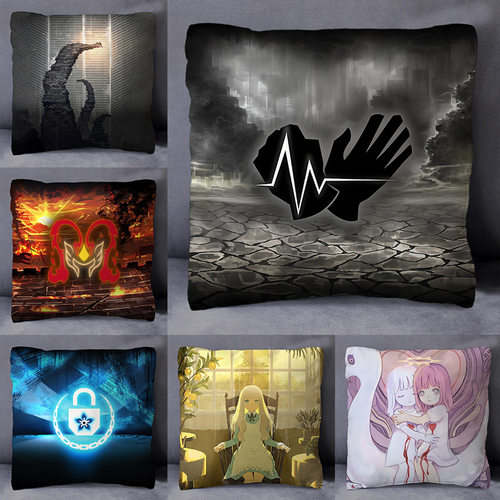 废墟图书馆送朋友抱枕PP棉