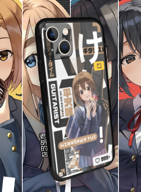 老胡的店KON轻音少女平泽唯梓澪律周边iPhone16小米华为手机壳套
