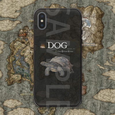 老头环艾尔登法环Elden Ring周边DOG狗龟苹果华为玻璃软手机壳套