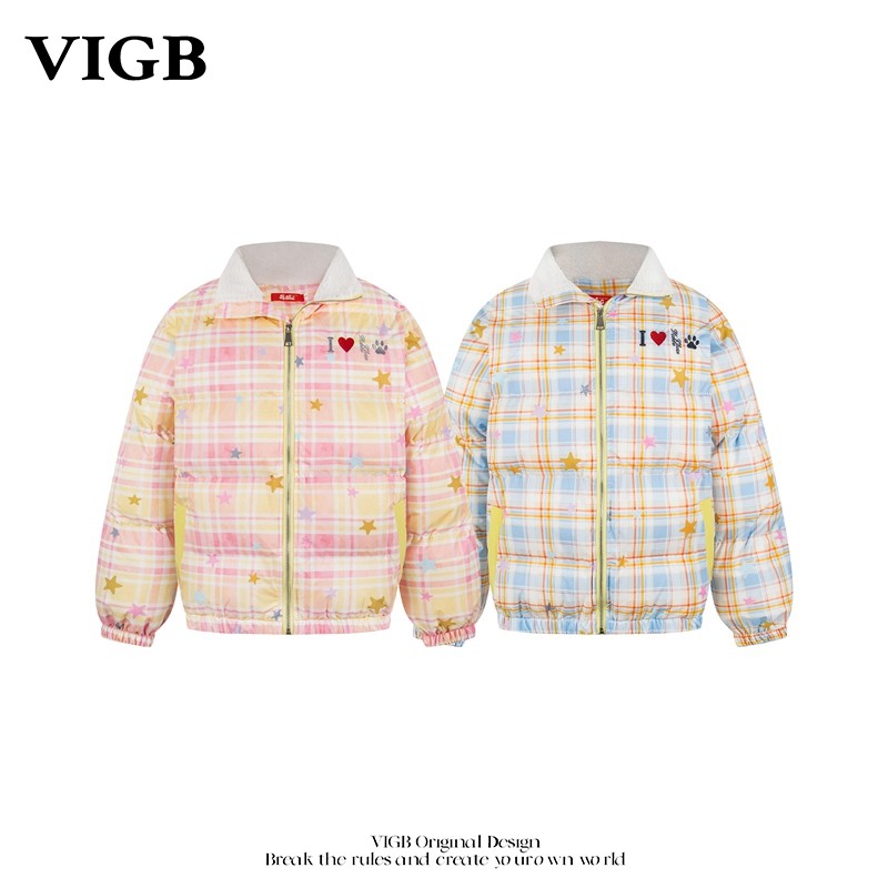 VIGB 原创国潮美式学院风棉服男女冬季保暖加绒加厚棉衣外套情侣,男装,棉衣,淘宝优惠券,粉丝福利购,淘宝优惠卷