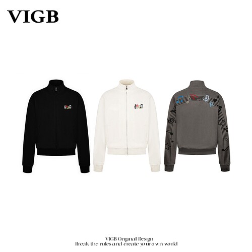 VIGB原创立领底特律工装夹克