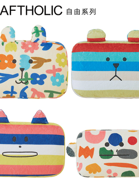 CRAFTHOLIC可爱卡通少女护颈椎枕头成人学生宿舍单人助眠枕芯家用