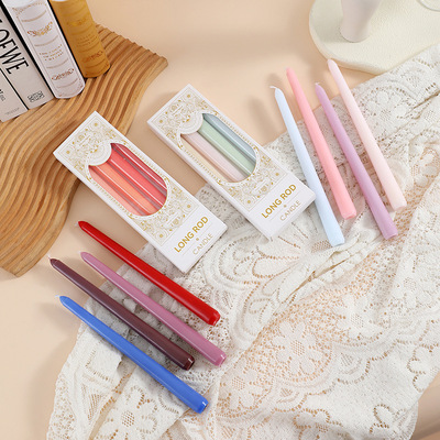 直径22mm无烟无味长杆长枝蜡烛