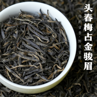 【溪亭茶记】2025年福建武夷山梅占金骏眉头春头采花香型50克罐装