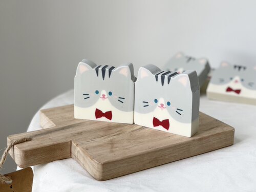 刮板-起司猫 心素soap 手工皂造型工具亚克力刮板