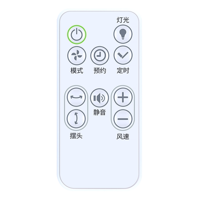 适用亚都西点循环扇电风扇遥控器FX8285D FX8203D FX8361D KF5071