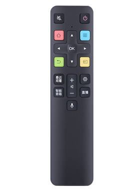 适用TCL雷鸟语音电视机遥控器RC802D RC801C RC802F FCR1 75S535D