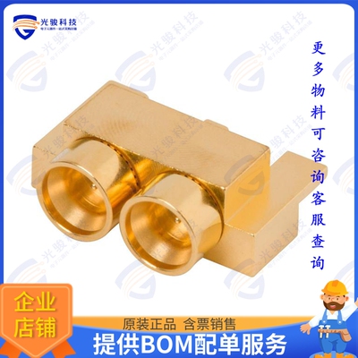 3211-60086 连接器CONN SMPM PLUG STR 50OHM EDGEMNT