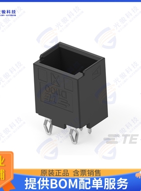 1-2394617-4 连接器D1100S HDR  ASSY, 4POS,X-KEY, V,