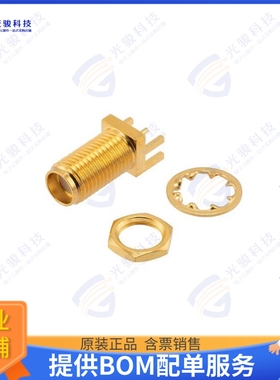 PE51744 连接器SMA Female Bulkhead Mount Commer