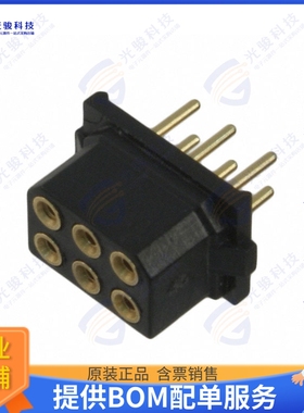 M80-8870601 连接器CONN RCPT 6POS 0.079 GOLD PCB