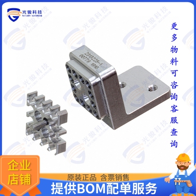 2313225-2 连接器DAUGHTERCARD, HALF MODULE, ALUMI