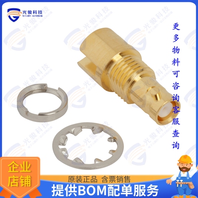 034-5037 连接器HD-BNC STRAIGHT PCB JACK, EDGE M