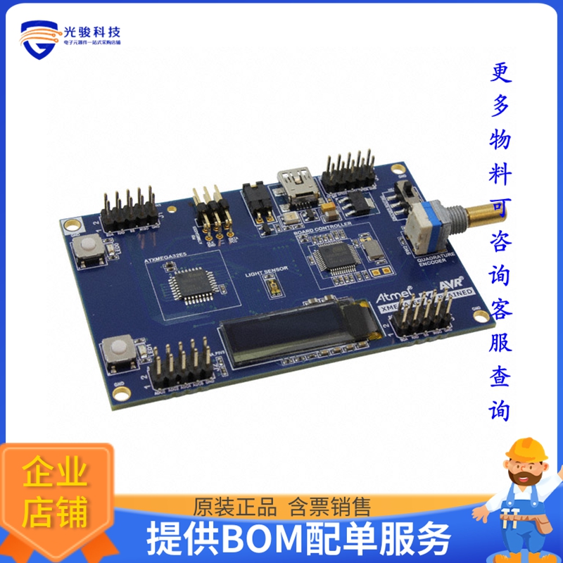 ATXMEGAE5-XPLD【XMEGA-E5 XPLAINED ATXMEGA32E5】嵌入式MCU、DS
